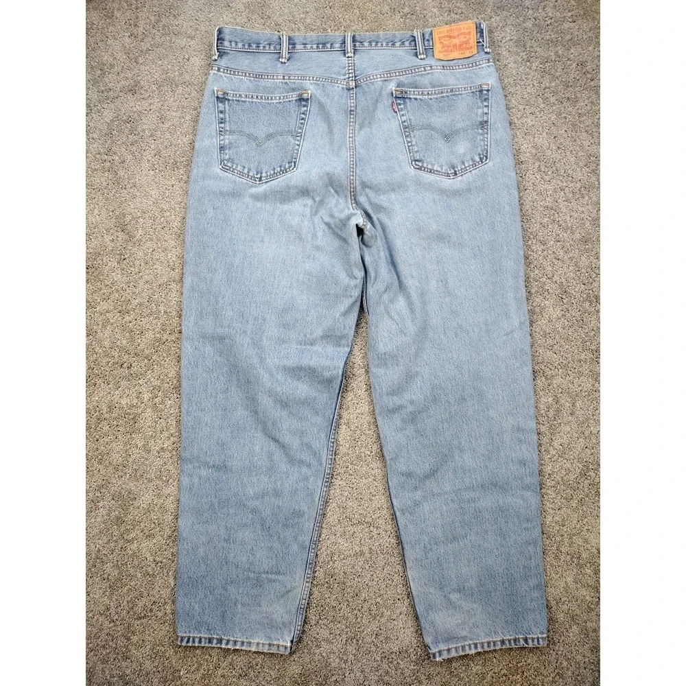 Vintage Levi's 560 Comfort Fit Jeans Men's 40x34 Wide Slight Tapered leg Y2K Dad